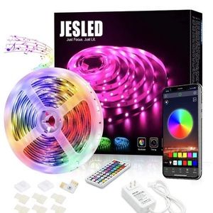 Bluetooth LED Strip Lights 5050 Music Sync 16.4ft